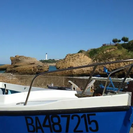 Studio Avec Piscine Face A La Mer A - Fr-1-3-430 ビアリッツ